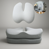 ORTHOSEAT - Conjunto de Comodidad Ortopédica - Cojín Asiento y Respaldo