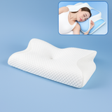 CozyRest Almohada Viscoelástica Cuello - Soporte Ergonómico - Alivio Cervical