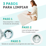 Almohada Cuña Inclinada Deluxe - Soporte Ortopédico Ergonómico