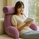 Cojín Respaldo Brazos - Cabecera Ajustable - Soporte Ergonómico