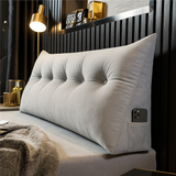 Almohada de Cuña de Lujo - Espuma Viscoelástica Ortopédica - Soporte Ergonómico