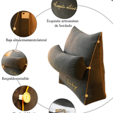 Almohada de Lectura - Respaldo de Lujo Ergonómico - Espuma Viscoelástica