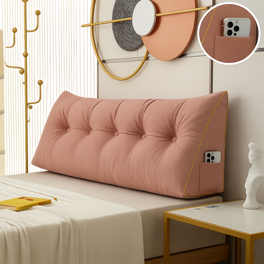 Almohada de Cuña Chic de Lujo - Soporte Cervical - Ergonómica