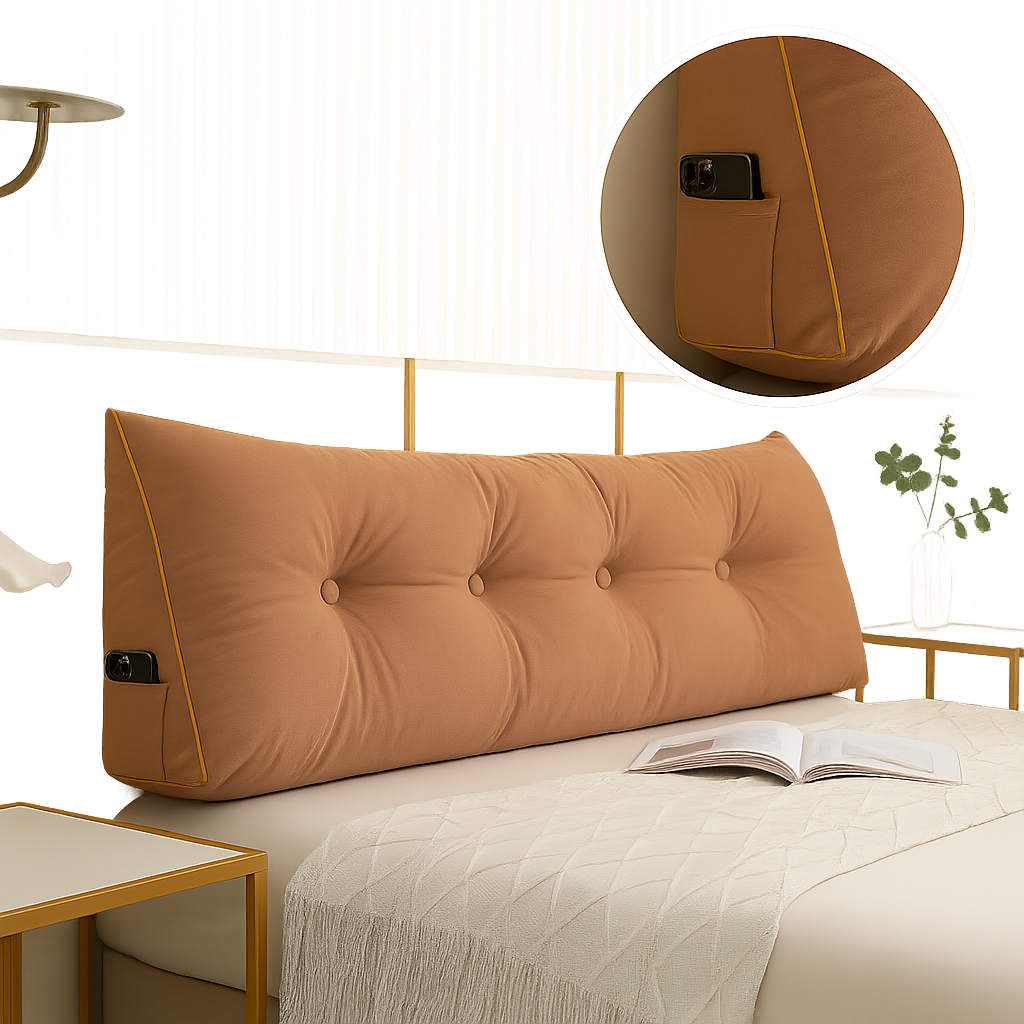 Almohada de Cuña Chic de Lujo - Soporte Cervical - Ergonómica