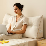 Almohada de Cuña Chic de Lujo - Soporte Cervical - Ergonómica