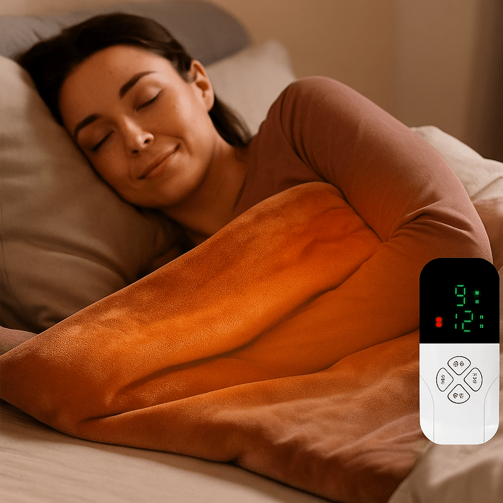 Manta Eléctrica ThermoEase con Termostato Inteligente - VyFlair