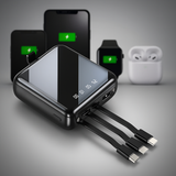 Mini Power Bank 20000mAh con 4 Cables