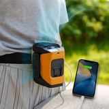 Ventilador de Cintura Portátil 20000mAh con Linterna