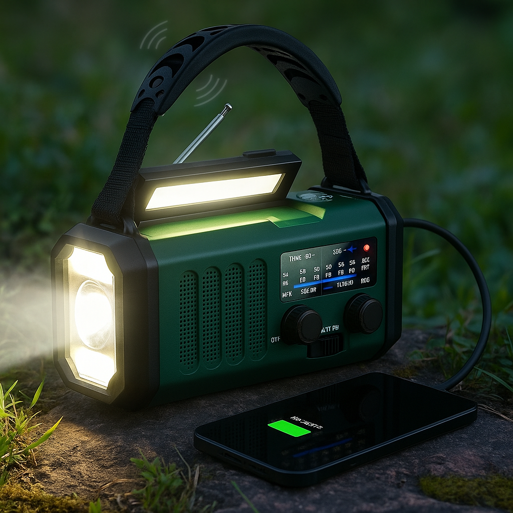 SurvivorPro Radio de Emergencia 10.000mAh