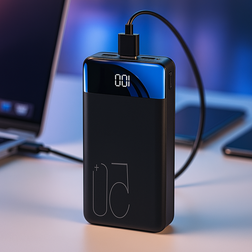 Banco de Energía 100,000mAh Carga Súper Rápida