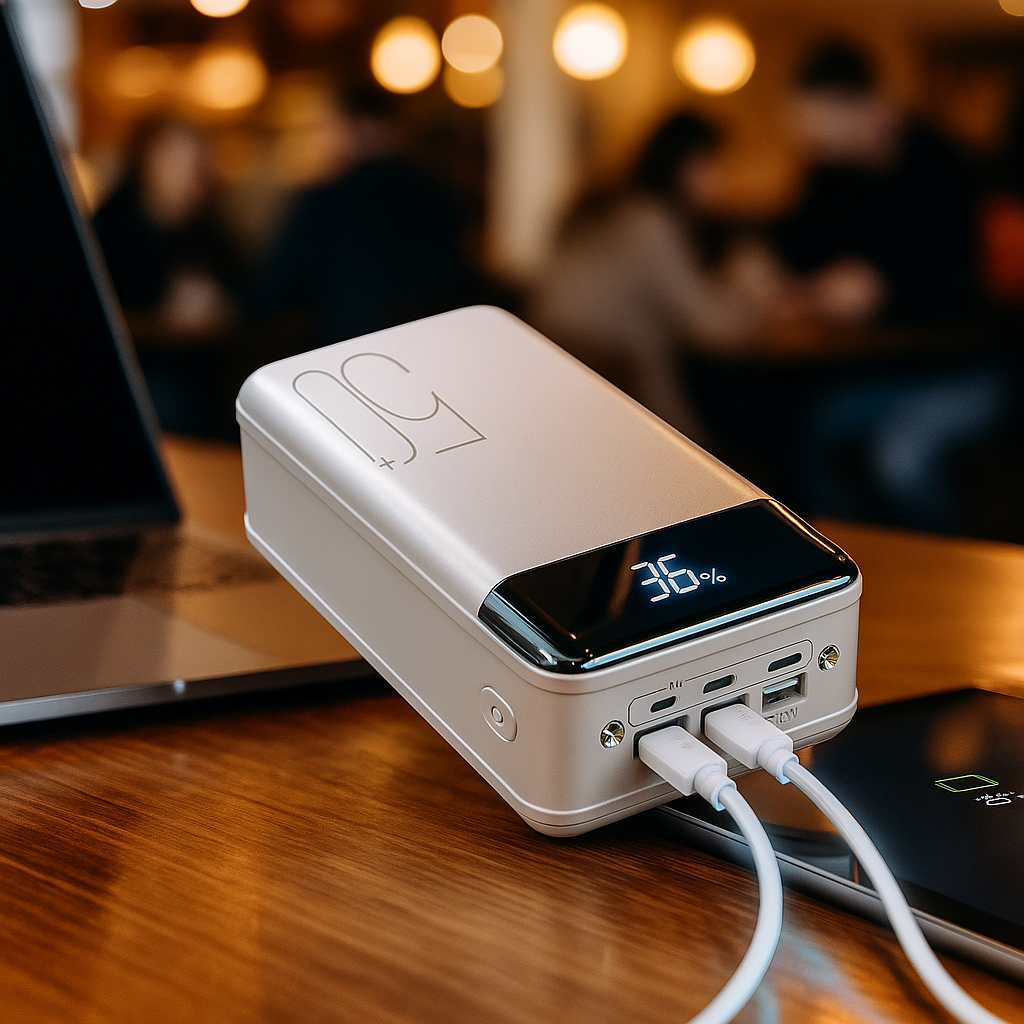 Power Bank 100000mAh Carga Súper Rápida Portátil