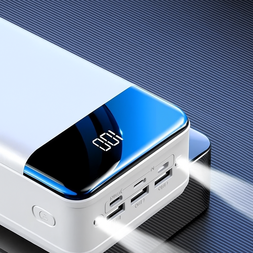 Power Bank 100000mAh Carga Súper Rápida Portátil