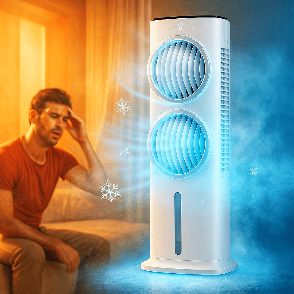 Enfriador Evaporativo 4 en 1 con Control Remoto - VyFlair