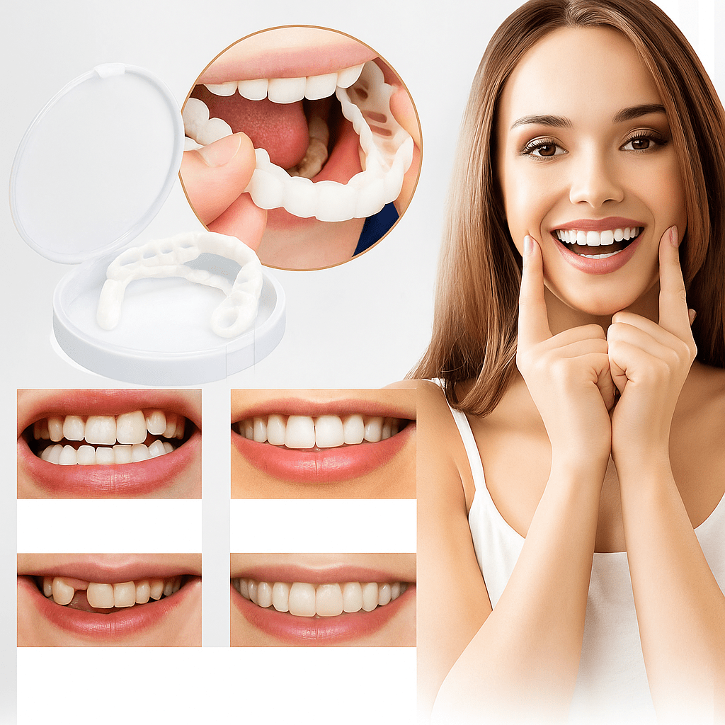 Prótesis Dentales Ajustables Snap - On Reutilizables - VyFlair