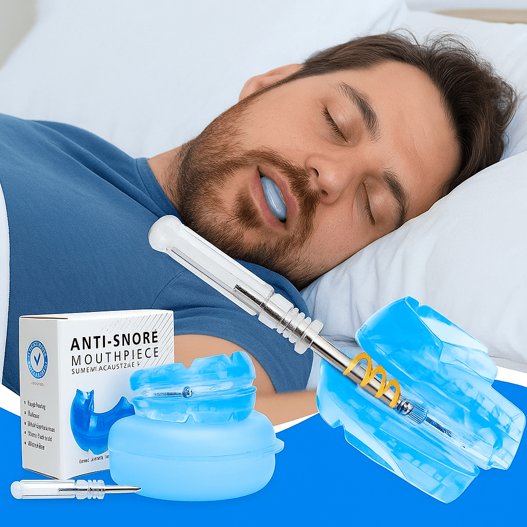 Boquilla Anti - Ronquidos Ajustable Reutilizable Sin BPA - VyFlair