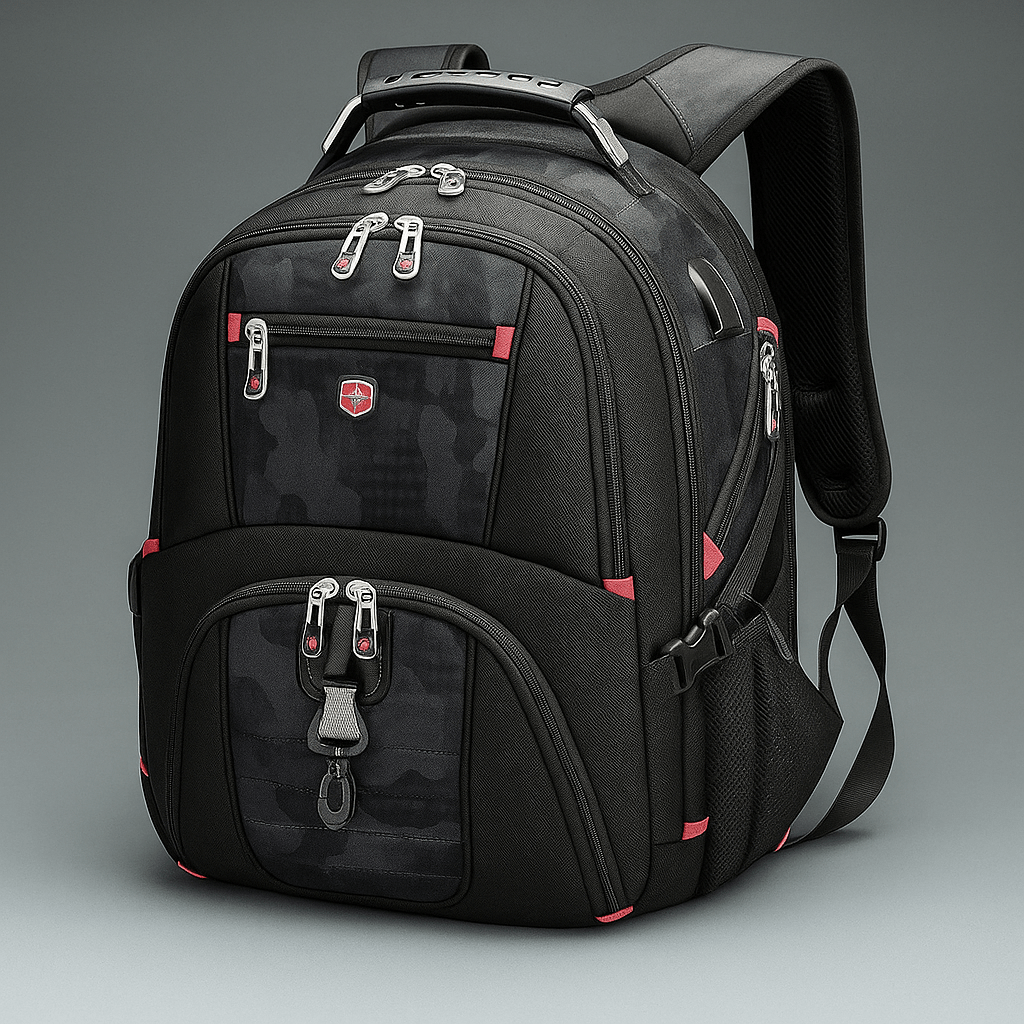 Mochila Impermeable Looply con Puerto USB para Laptop - VyFlair