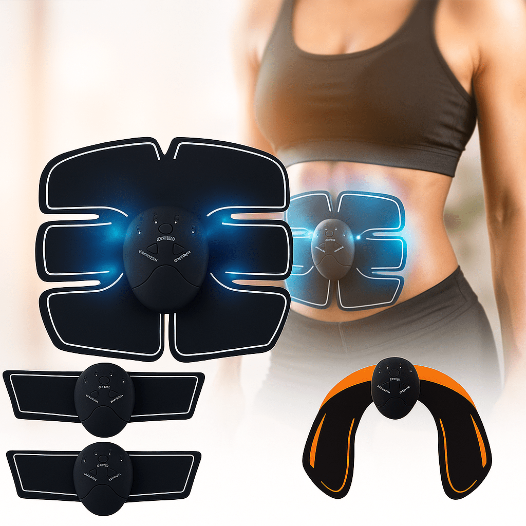 Cinturón EMS Abdominal Recargable Tonificador Muscular - VyFlair