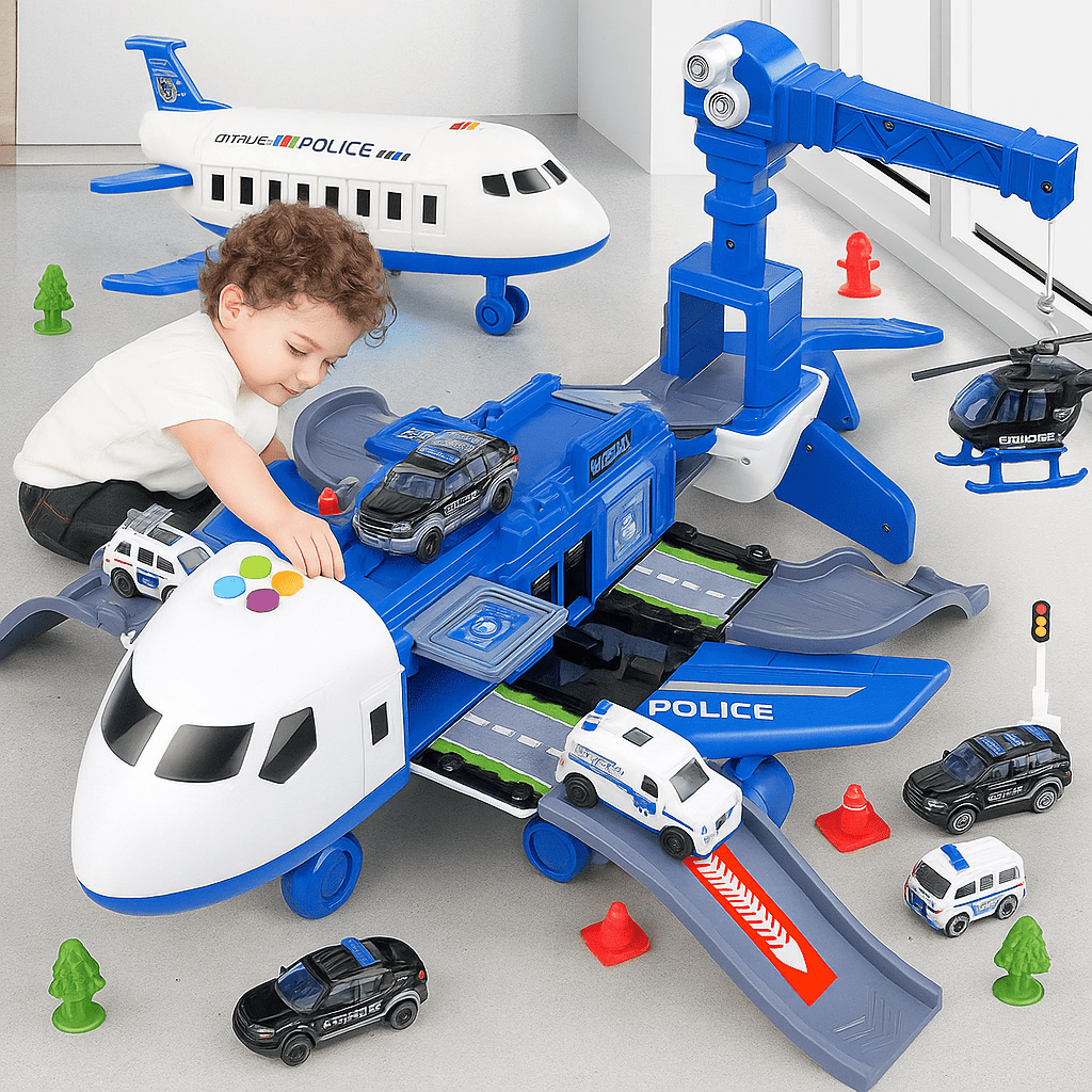 SkyExplorer – Set de Aviones y Vehículos para Niños Exploradores - VyFlair