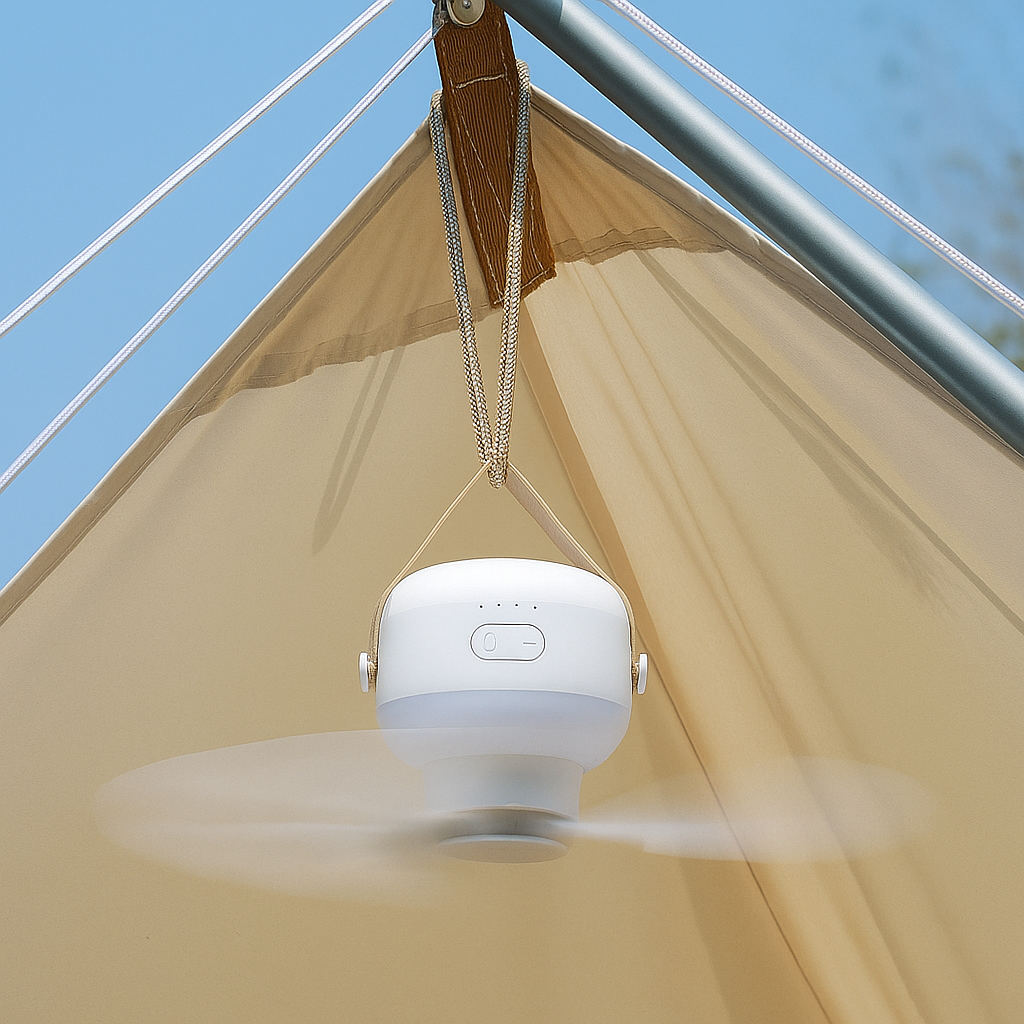 AirMate Ventilador de Techo Portátil Recargable con Control