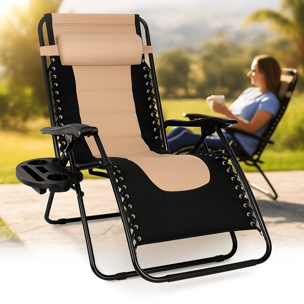 Silla Reclinable de Gravedad Cero para Exterior - VyFlair