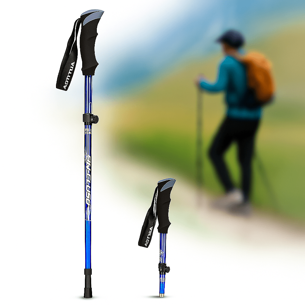 Bastones de Trekking Ajustables Plegables - VyFlair