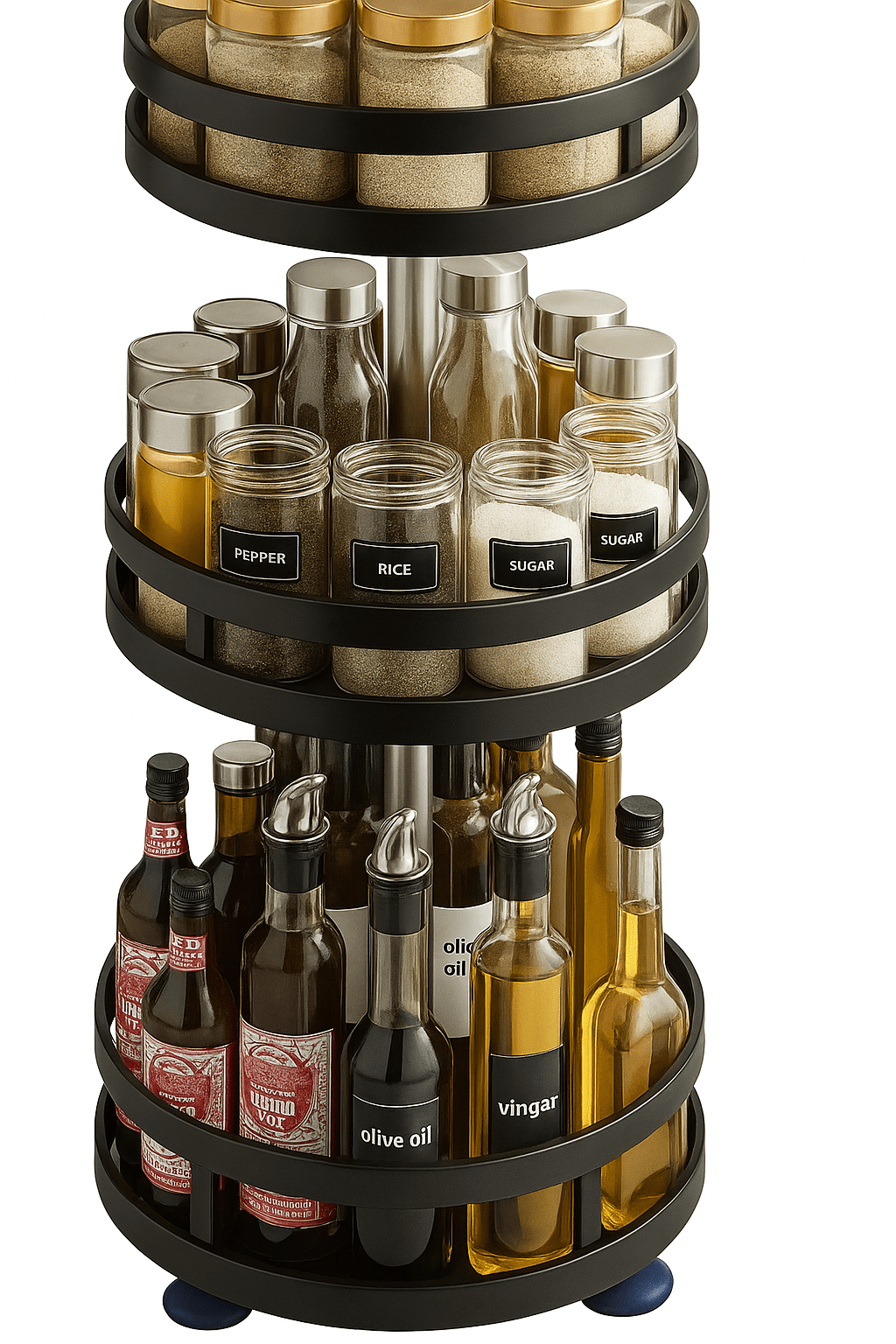 Estante Giratorio 360° FlexRack Ajustable - VyFlair