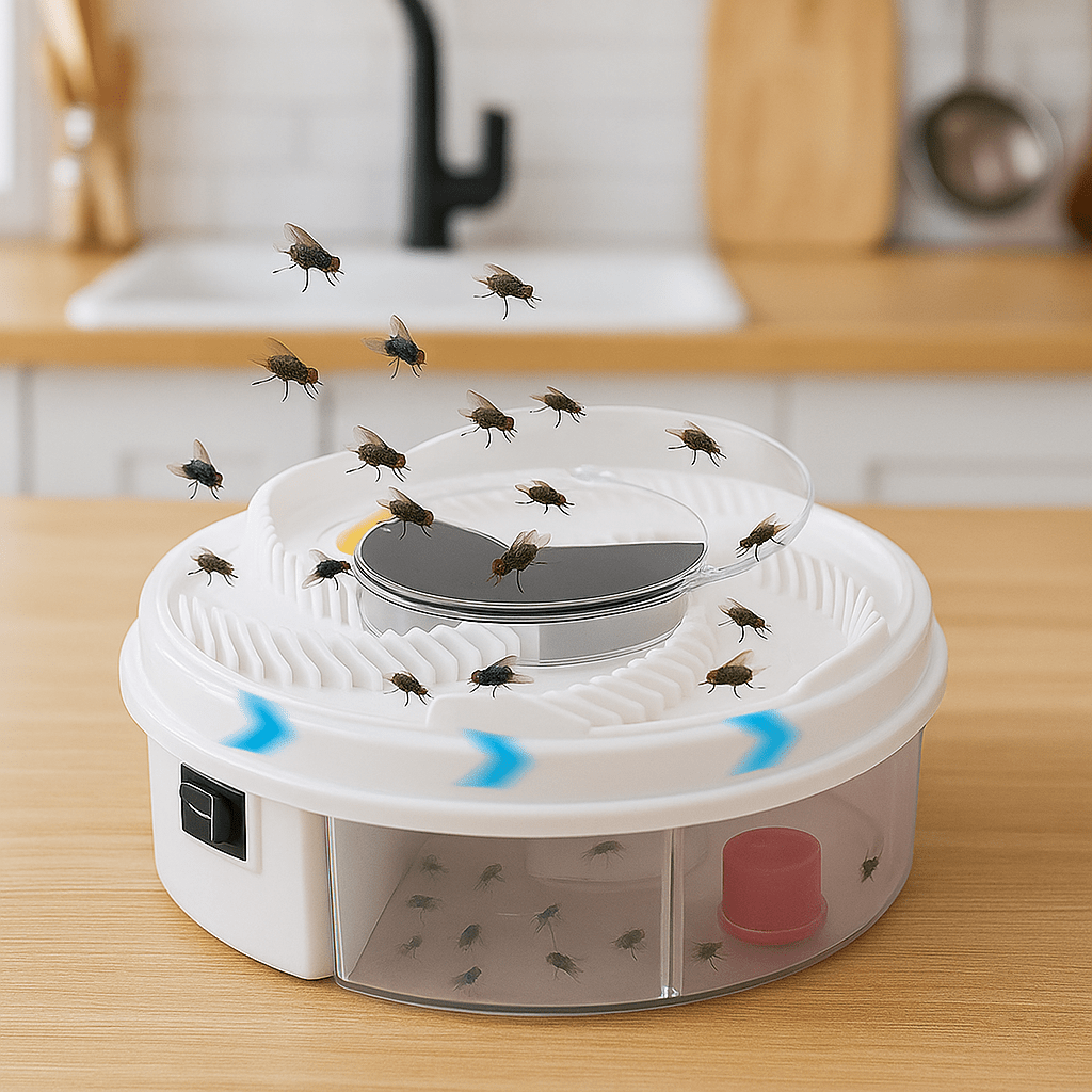 vyflair | FliegenFrei Silent Fly Trap Elektrisch Leise - VyFlair