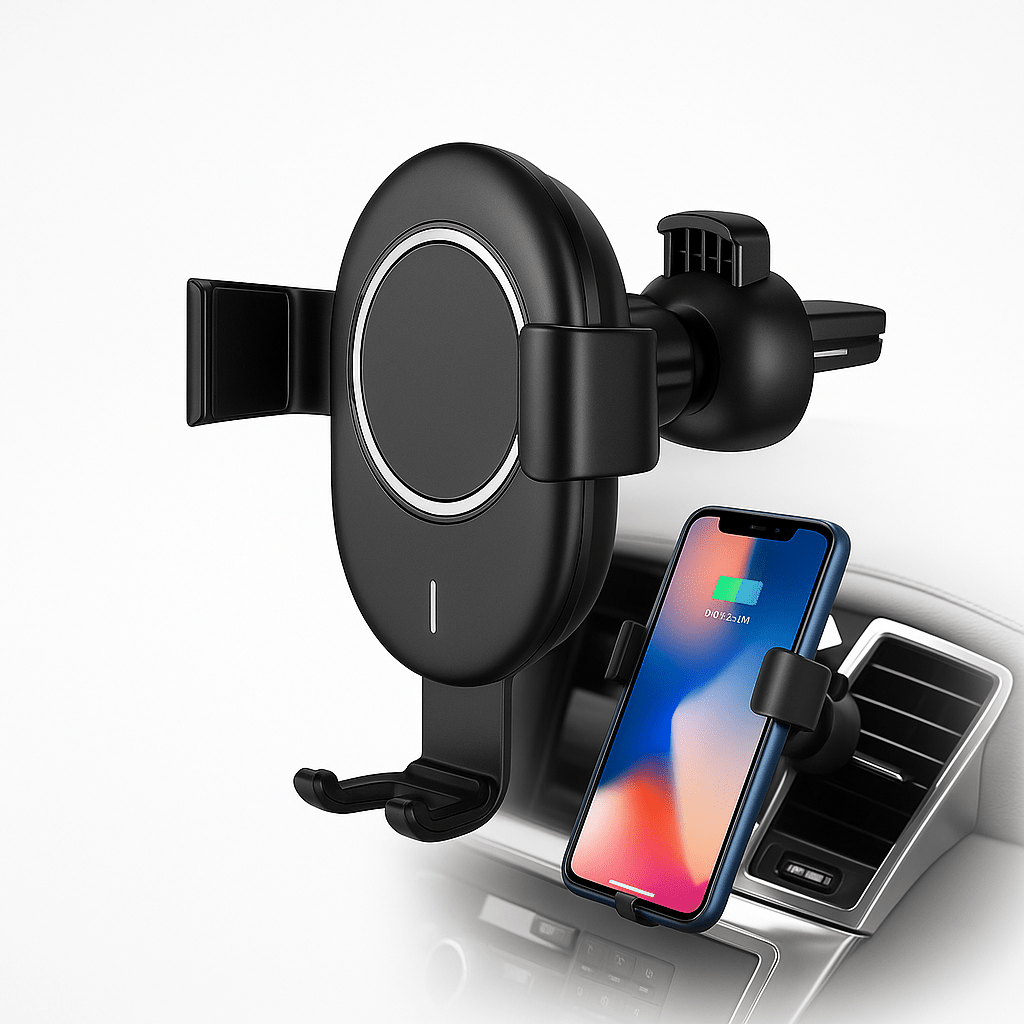 Cargador Inalámbrico Automático para Auto - VyFlair