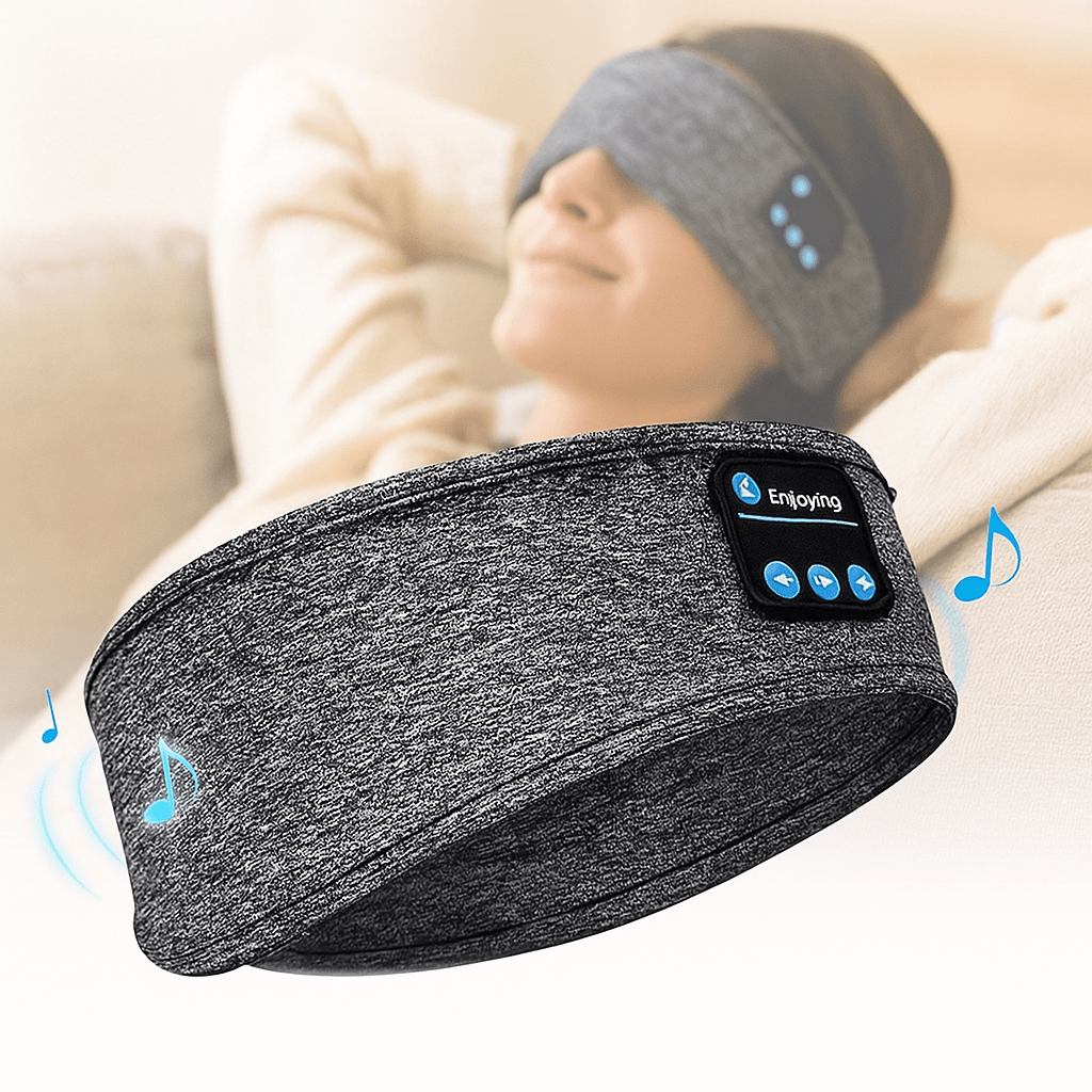 Máscara de Sueño Bluetooth con Auriculares Integrados - VyFlair