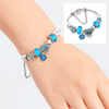 Pulsera de Plata Esterlina con Charms Florales - VyFlair