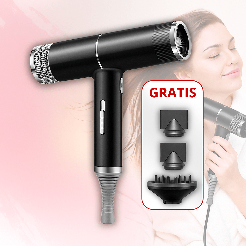 Vyflair | AeroBlitz - Secador de pelo profesional ultraligero - VyFlair