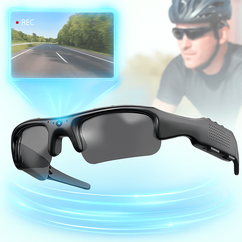 Gafas de Sol con Cámara Grabadora 4K HD - VyFlair