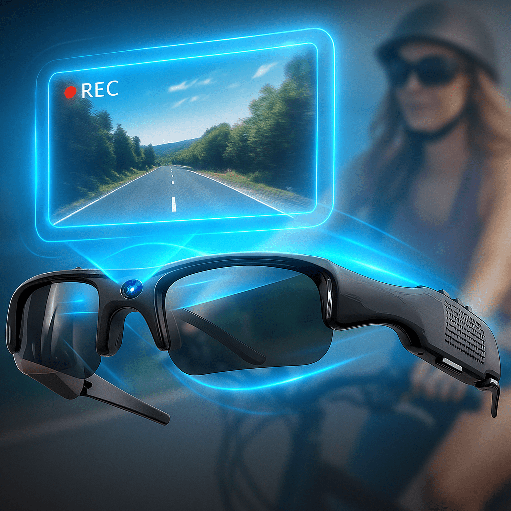 Gafas de Sol con Cámara Grabadora 4K HD - VyFlair
