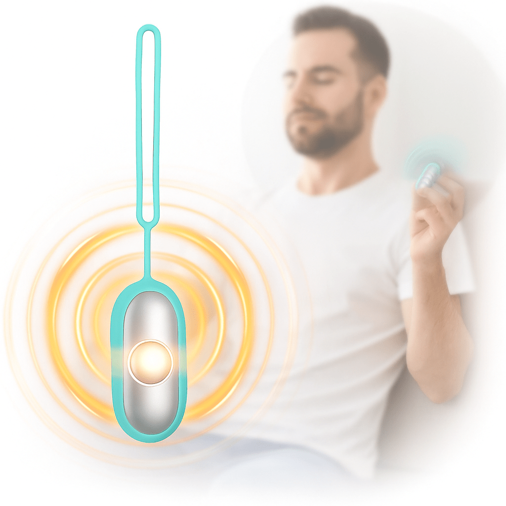Dispositivo Portátil de Vibración Antiestrés - VyFlair