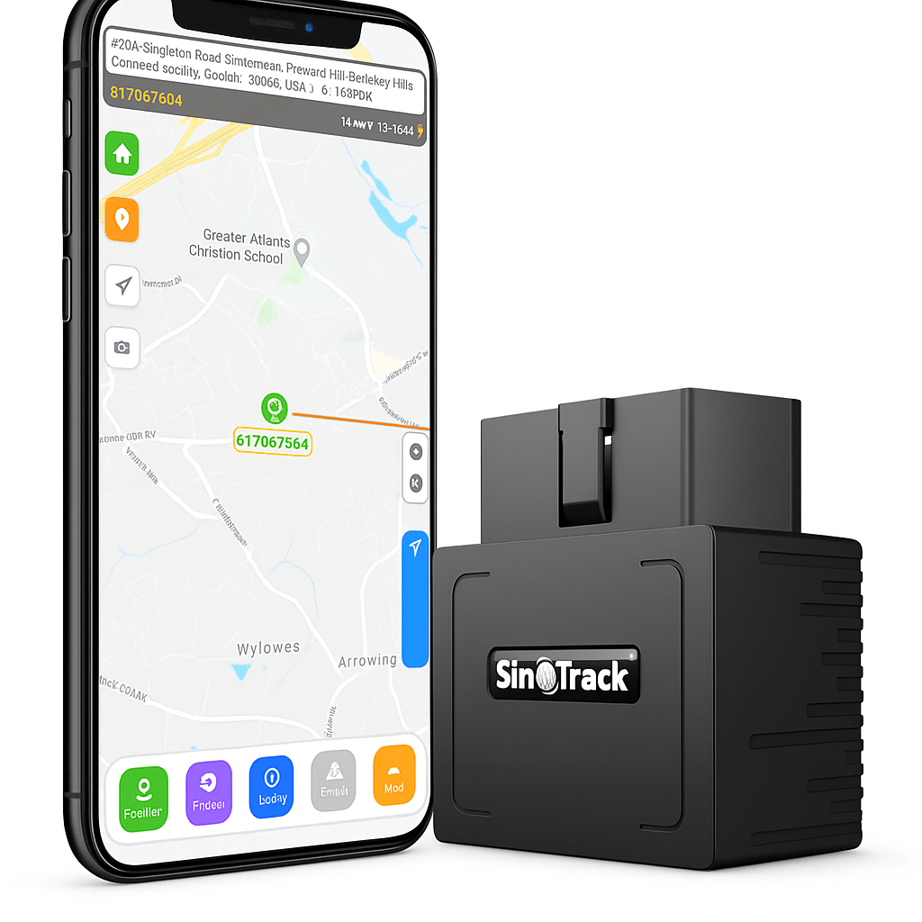Mini GPS Tracker OBD2 para Vehículos | Rastreo en Tiempo Real con Sistema Gratuito - VyFlair