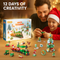 Joybuilder Construction Calendario de Adviento 2025 | 12 días de creatividad navideña para niños