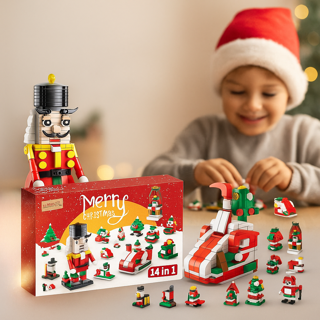 Joybuilder Kalendarz Adwentowy 2025 | 12 dni świątecznej kreatywności dla dzieci