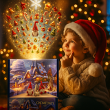Calendario dell'Avvento GNOMEDAYS 2025 | Fatto a Mano con 3 Gnomi di Peluche e 24 Sorprese