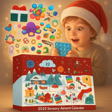 Calendario de Adviento Sensorial para Niños | 24 Juguetes Mágicos para una Navidad Divertida y Relajante