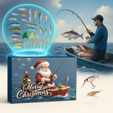 Calendario de Adviento LureBox 2025 | 24 Señuelos de Pesca Premium para Pescadores