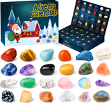 Calendario de Adviento GemSpark 2025 | 24 piedras preciosas naturales