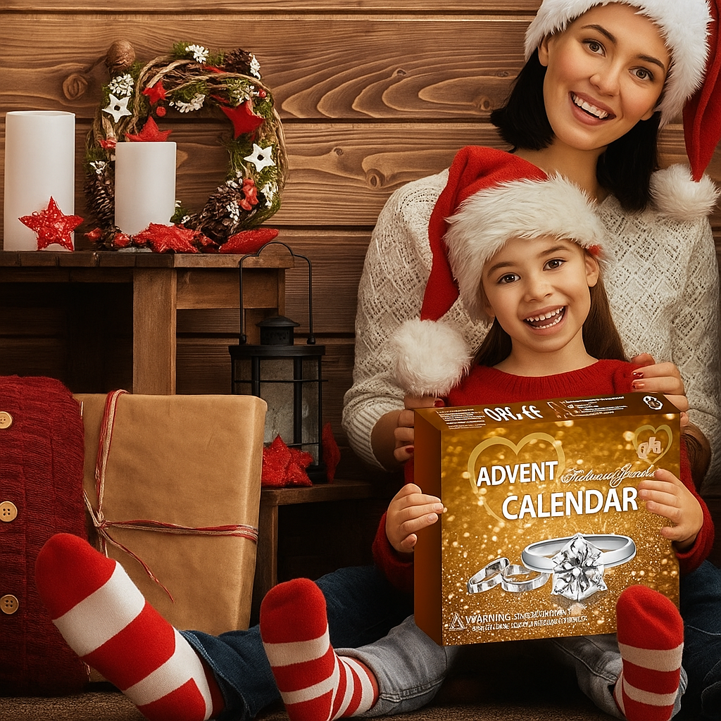 Kalendarz adwentowy z biżuterią 2025 – 24 dni elegancji i blasku