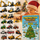 Calendario de Adviento Vehículos de Construcción 2025 – 24 Días de Diversión y Creatividad para Niños
