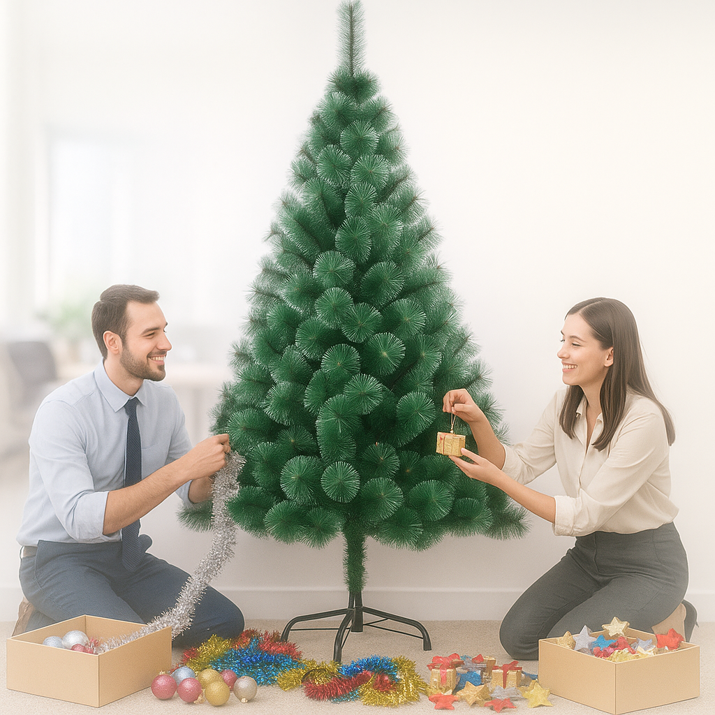 Choinka z śniegiem - 60 do 210 cm