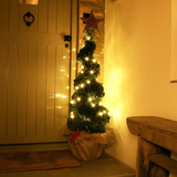 Luces de Hadas Blancas Cálidas para Decoración Navideña – 200 LED con Temporizador