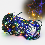 Wielokolorowe lampki LED na Boże Narodzenie do użytku zewnętrznego – wodoodporny przewód IP65