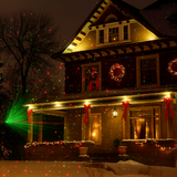 Proyector Láser de Decoraciones Navideñas para Exterior - Iluminación Decorativa