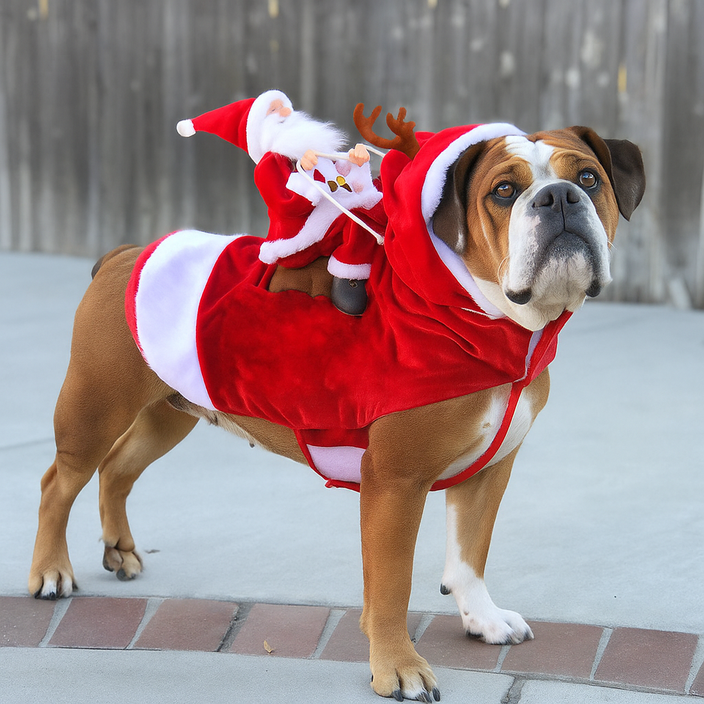ChristmasDog Suéter Navideño para Perros – Jersey Festivo Transpirable