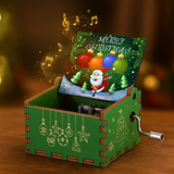 Scatola Musicale Natalizia – Scena Invernale con Melodia “Feliz Navidad”