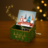 Scatola Musicale Natalizia – Scena Invernale con Melodia “Feliz Navidad”